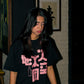 Black and Pink Ryū T-shirt