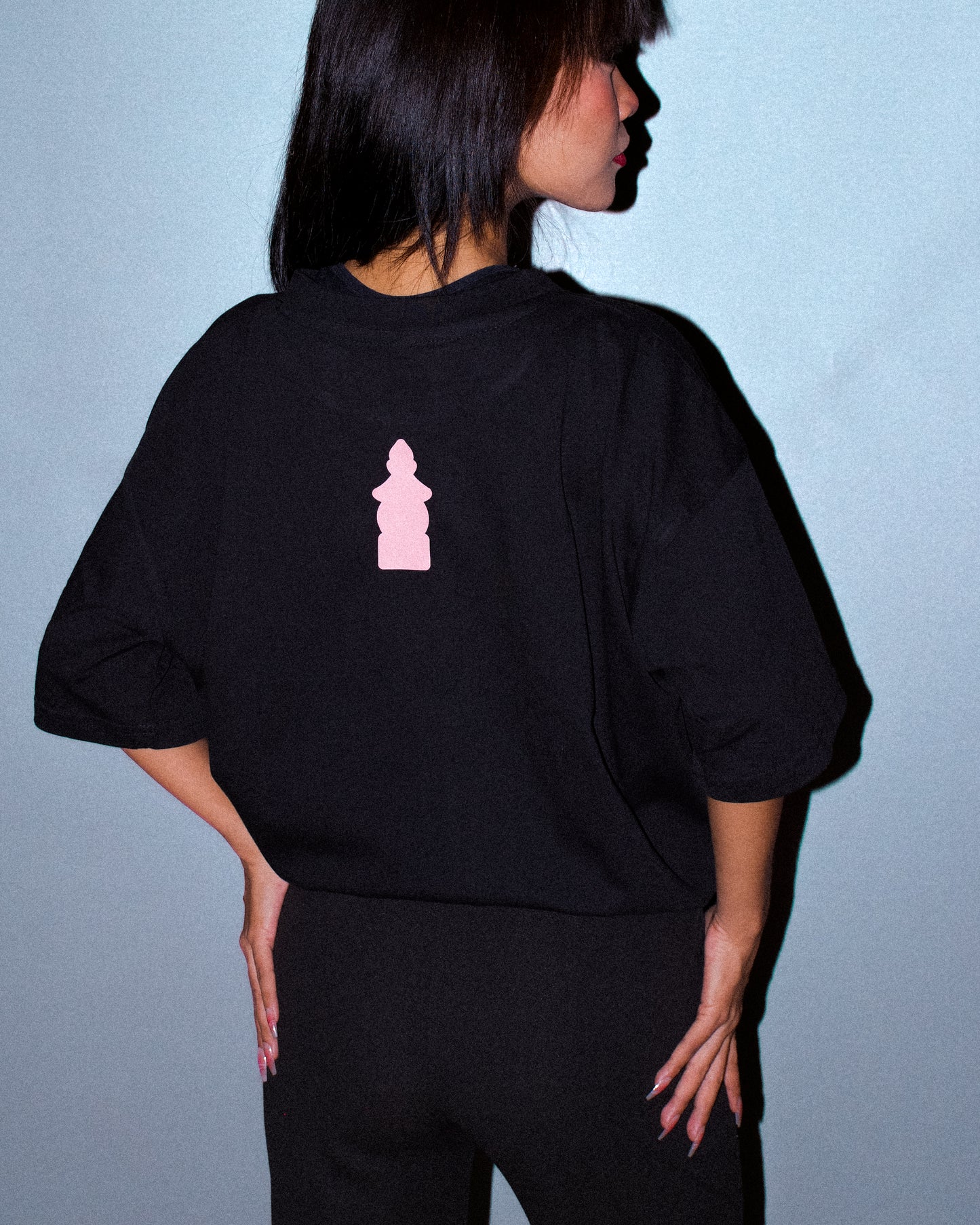 Black and Pink Ryū T-shirt