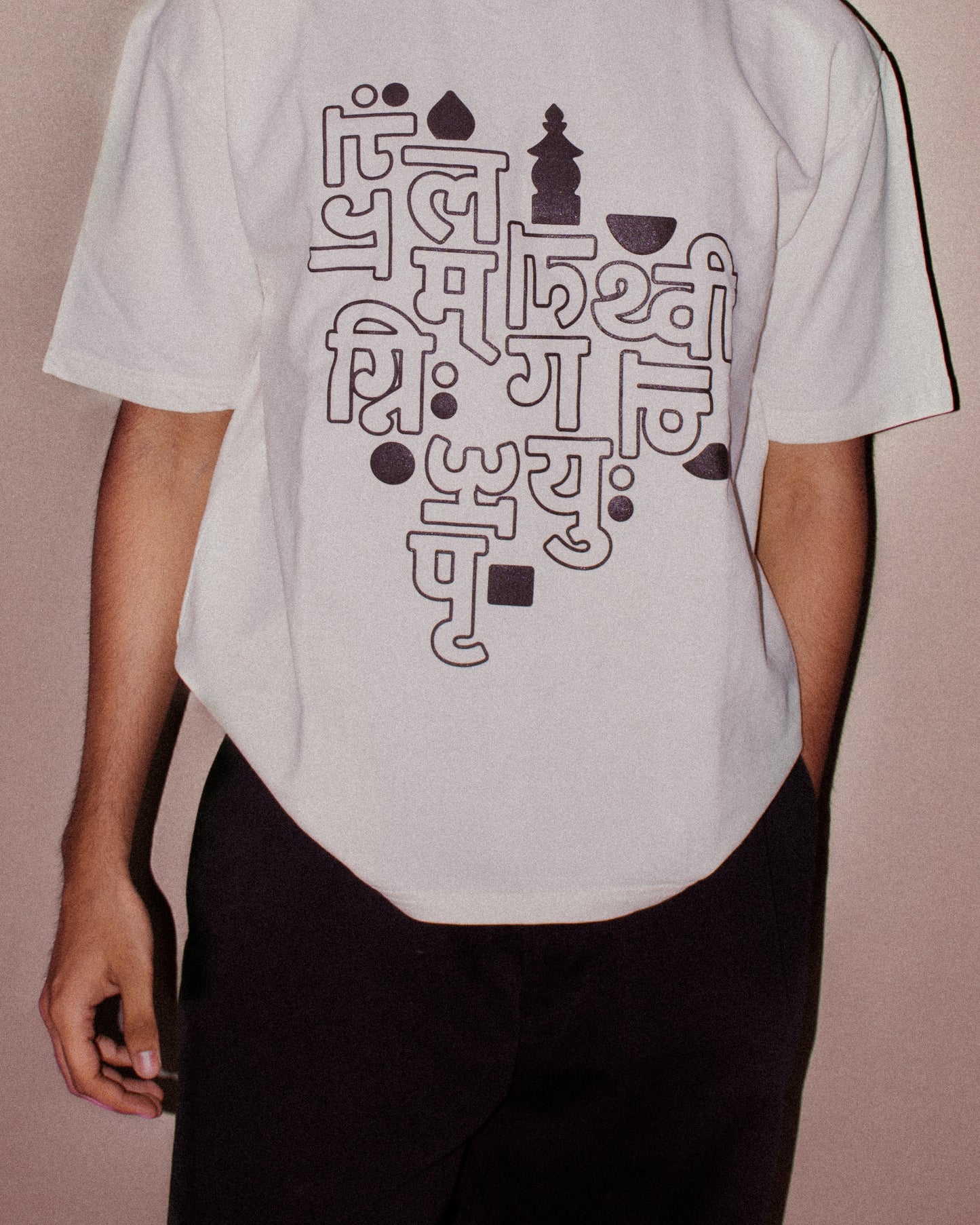 Ecru Matsya t-shirt