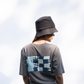 Black reversible bucket hat